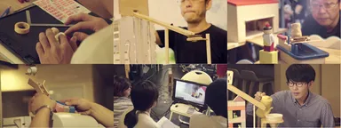 「コーヒー豆の大冒険」制作風景