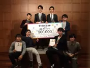 学生団体総選挙2016にて総合グランプリを受賞したメンバー