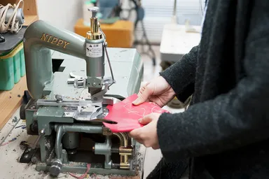 本校学生の作品製作風景(4)