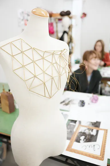 本校学生の作品製作風景(3)