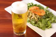 シンハーの生ビール(￥650)