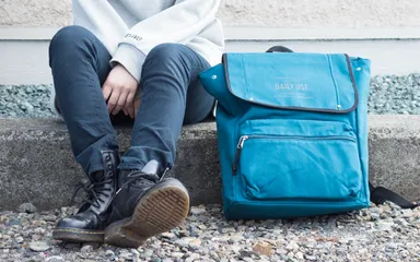 パッチプリントリュック