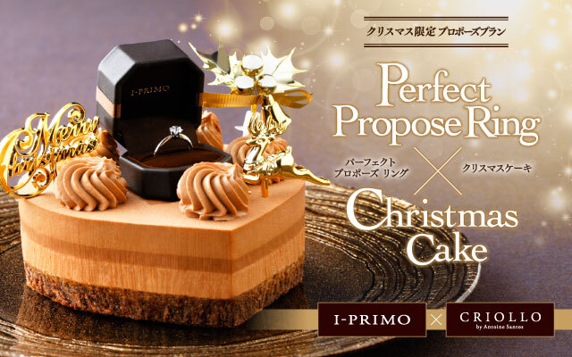 プロポーズ専用クリスマスケーキ 0名限定 男性のサプライズ演出を助ける限定プランを11月3日販売開始 プリモ ジャパン株式会社のプレスリリース