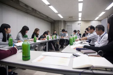 しずおか消費者教育未来会議　事前打ち合わせの様子(1)