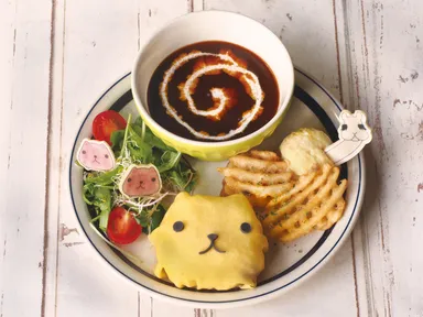 カピバラさんのでりしゃす～んハッシュドビーフ