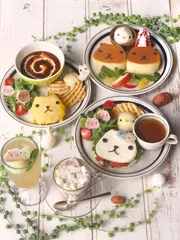 『カピバラさん×ハンズカフェ』オリジナルメニュー