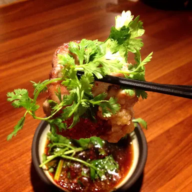 ジンギスカン×パクチー