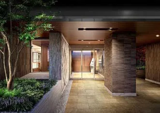 エントランスアプローチ完成予想図