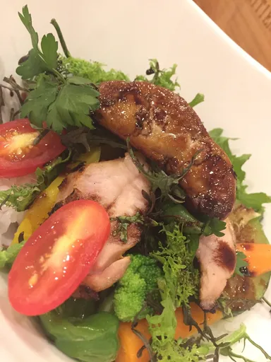 ランチ限定フォアグラと大山鶏のオリエンタル焼き丼