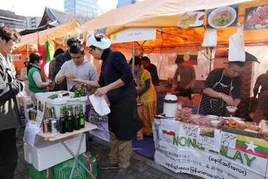 都内のミャンマー料理店が大集合