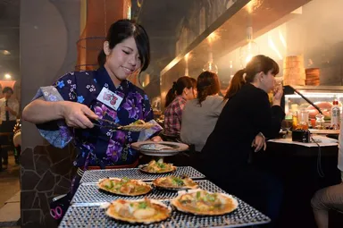 毎日開催！帆立のバター焼きワゴン販売