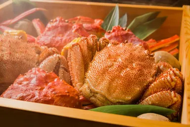 毛ガニのセイロ蒸し(カニフェス)