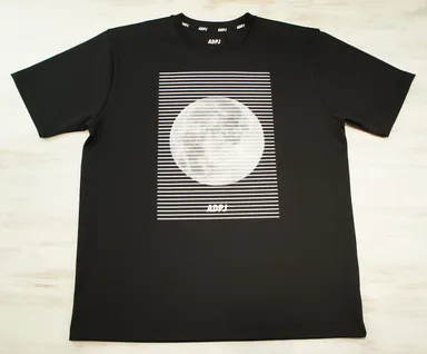 MOON T-SHIRTS BLACK