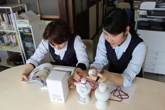 商品開発中