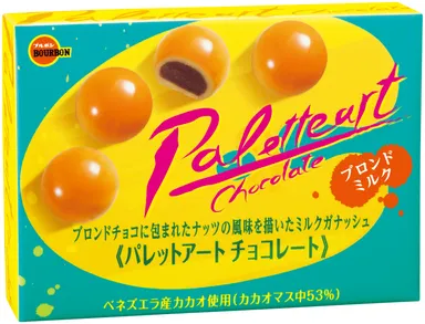 パレットアートチョコレートブロンドミルク