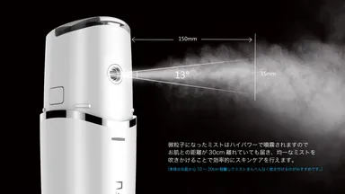 nanoMix H　噴霧角度等