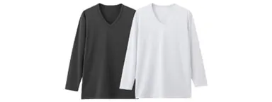 【メンズ】・Vネック長袖