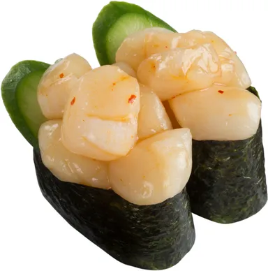 『小柱ユッケてんこ盛り』