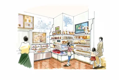 物販コーナーのイメージ