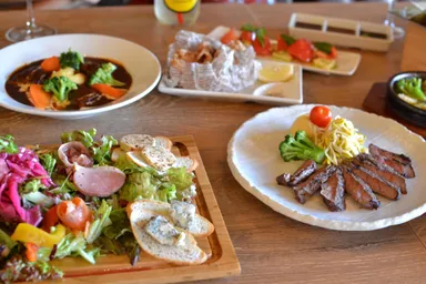 女子に大人気！豊富なメニュー