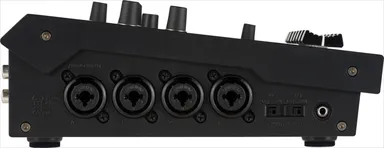 『VR-4HD』左側面(オーディオ入力)