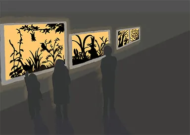 「ファンタジーシャドウ　～影絵の小径～」イメージ