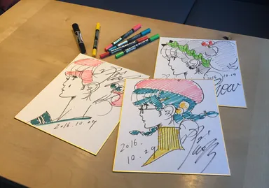 中村佑介さん色紙プレゼント