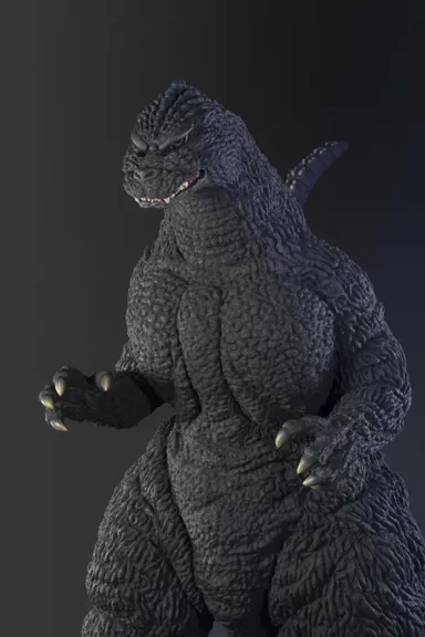 Human size ゴジラ(1991 北海道ver.)(5)　※画像はイメージです。(TM)＆(C)TOHO CO., LTD.