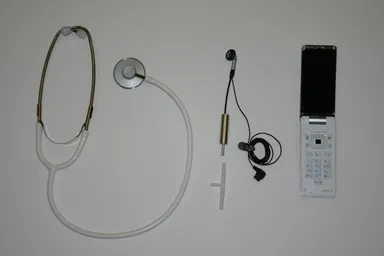 ケアレコ＋聴音器セット