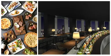 左：料理イメージ、右：店内画像イメージ