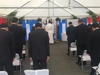 竣工式（2016年11月7日）の模様