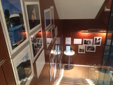 ブランドショップTAUでの展示の様子