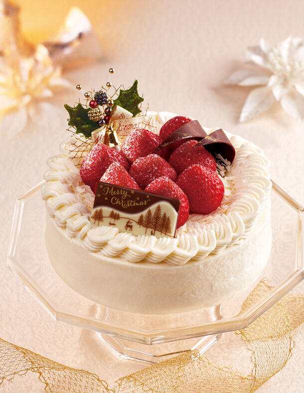 苺のクリスマスケーキ