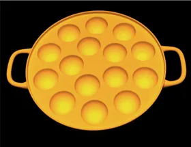 純金のたこ焼き器