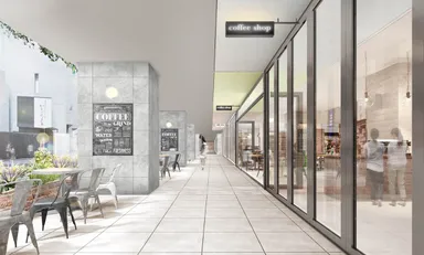 京阪モール館内（リニューアルイメージ）