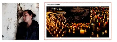 （左）Candle JUNE （右）2016年６月の開催模様