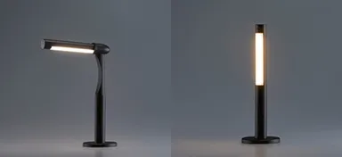 同時発売：照明本体は同じでデスクライトにもなる「ANYTIME TRANSLIGHT(エニータイム・トランスライト)」