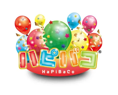 『ハピバコ(R)』サービスロゴ