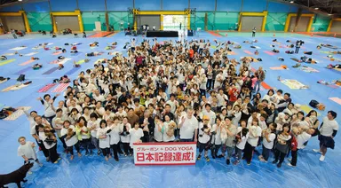 日本記録達成記念 集合写真