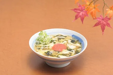 明太あんかけうどん