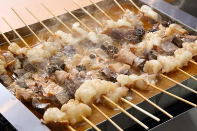 自家製ホルモン串