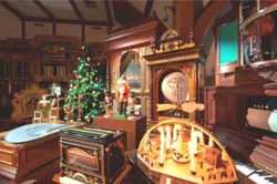 クリスマスのコンサート展示室(イメージ)