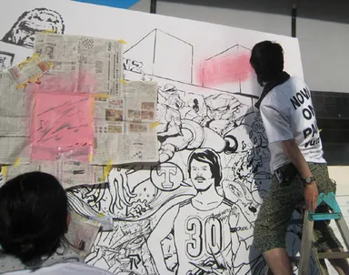 ライブペインティング2