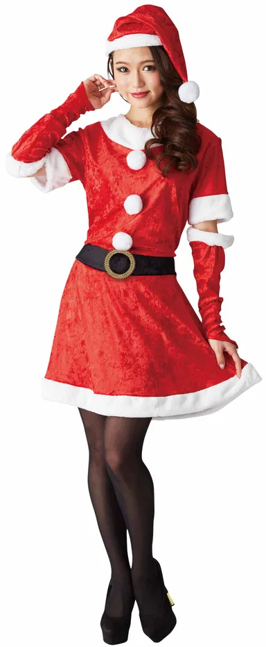 グローブワンピースサンタ