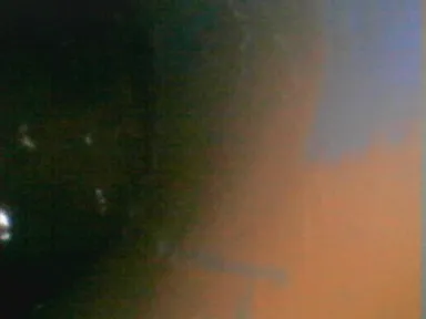 築22年の水道管 洗浄前(塩ビ管)