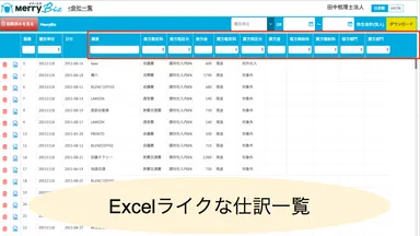 画面操作性が向上