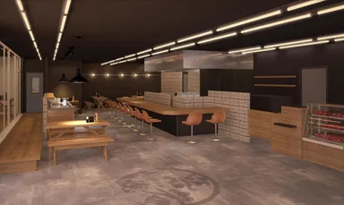 『伝説のステーキ屋 稲城店』内観