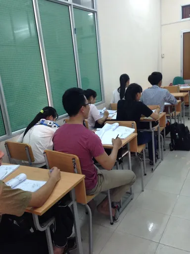 ダナン工科大学での授業の様子 1