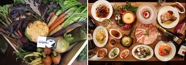 「La ZAPPA(ラ ザッパ)」有機野菜／料理イメージ