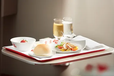 ビジネスクラス お食事